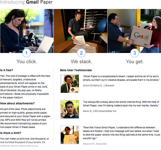 more Gmail jokes